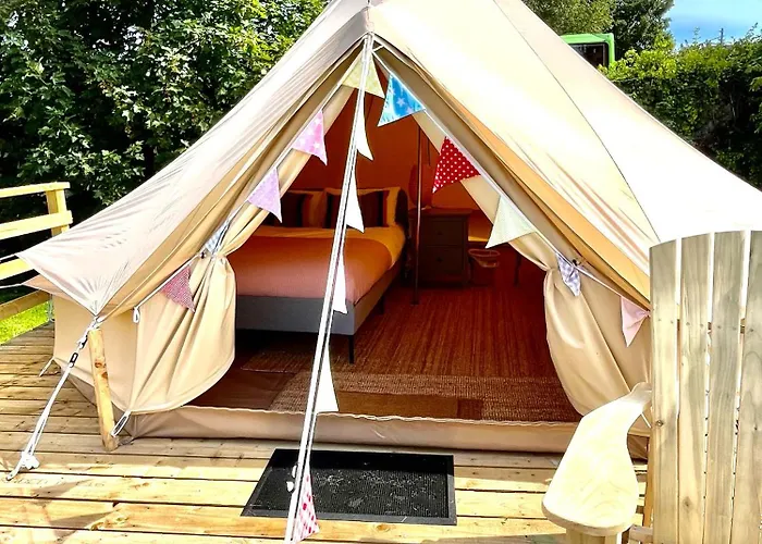 Glamping Tent 5 Lüks kamp alanı Na Clocha Liatha